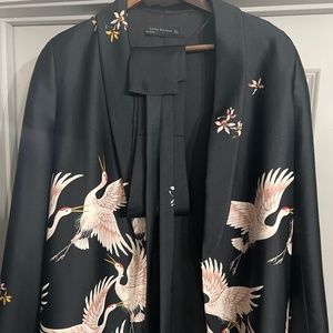 ZARA kimono blazer with belt